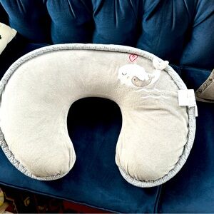 Boppy nursing pillow with two covers